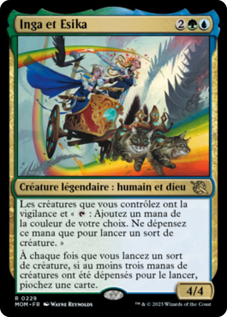 Inga et Esika — March of the Machine — Magic: The Gathering
