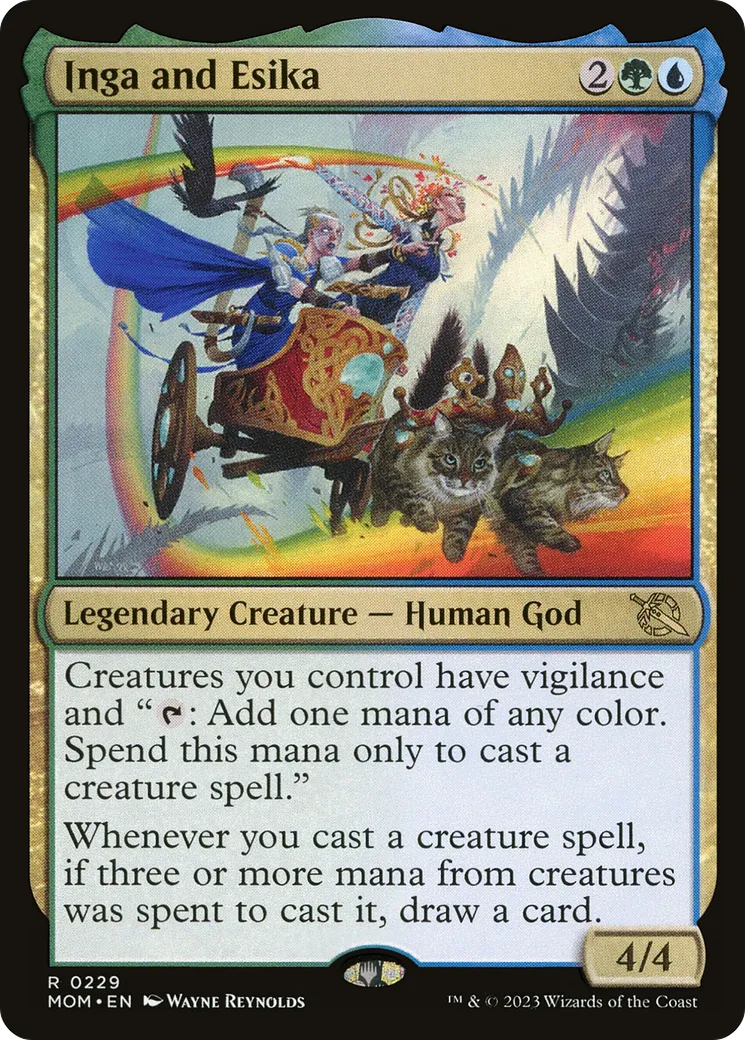 Inga and Esika — March of the Machine — Magic: The Gathering