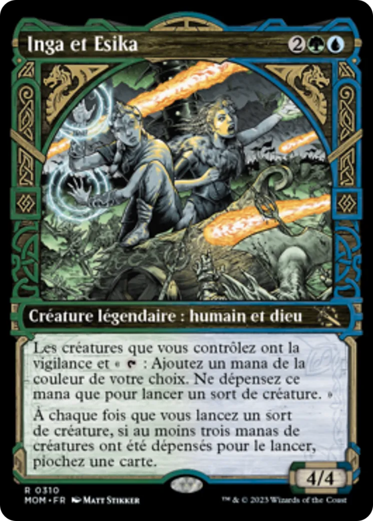 Inga et Esika — March of the Machine — Magic: The Gathering