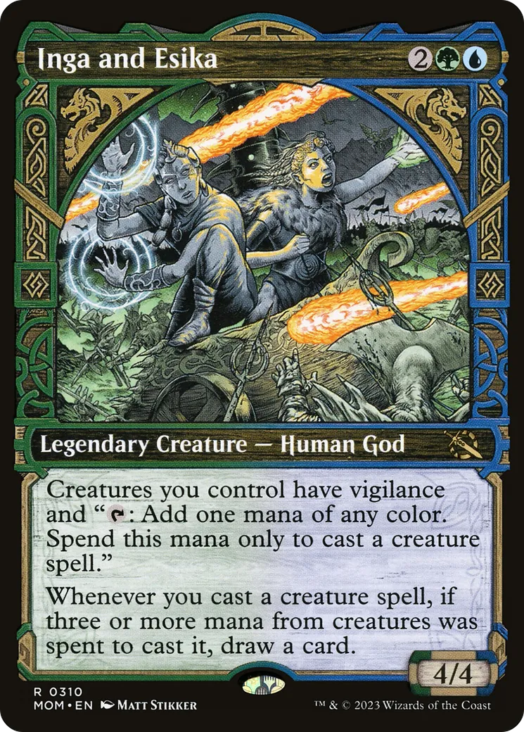 Inga and Esika — March of the Machine — Magic: The Gathering