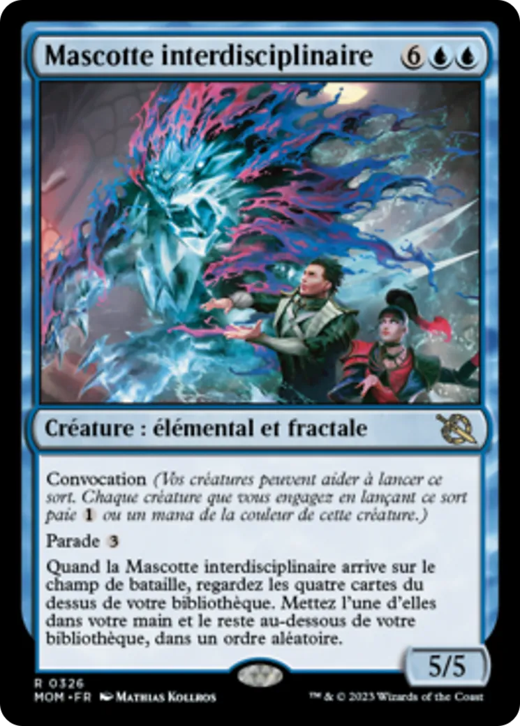 Mascotte interdisciplinaire — March of the Machine — Magic: The Gathering