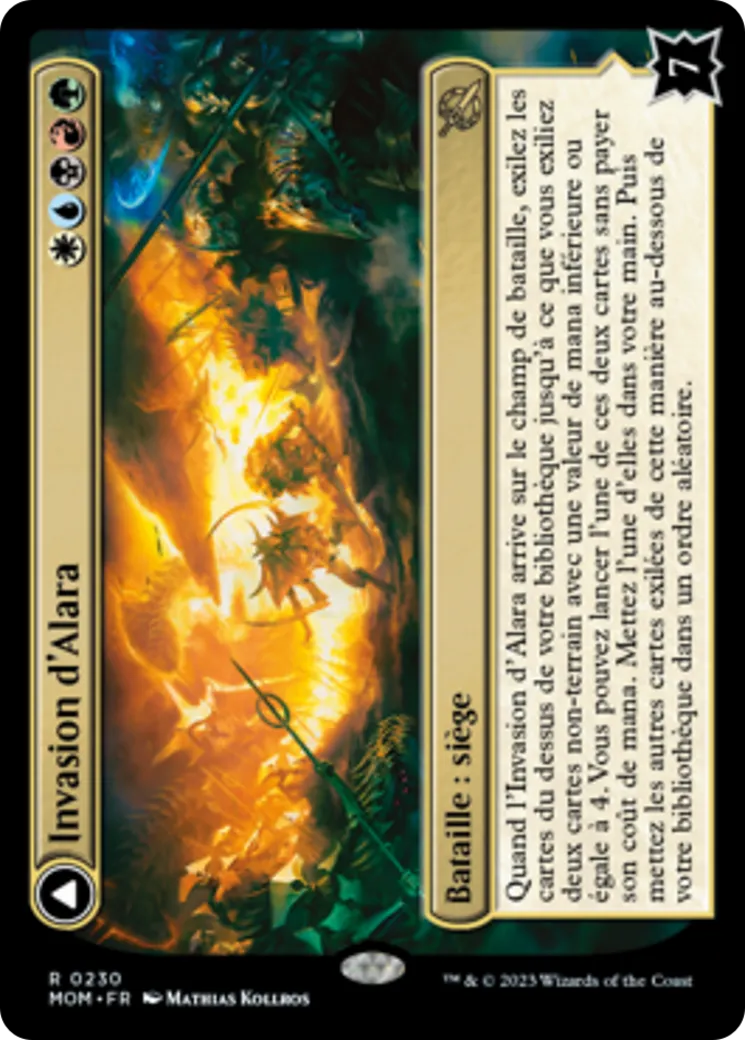 Invasion d'Alara // Éveiller le Maelstrom — March of the Machine — Magic: The Gathering
