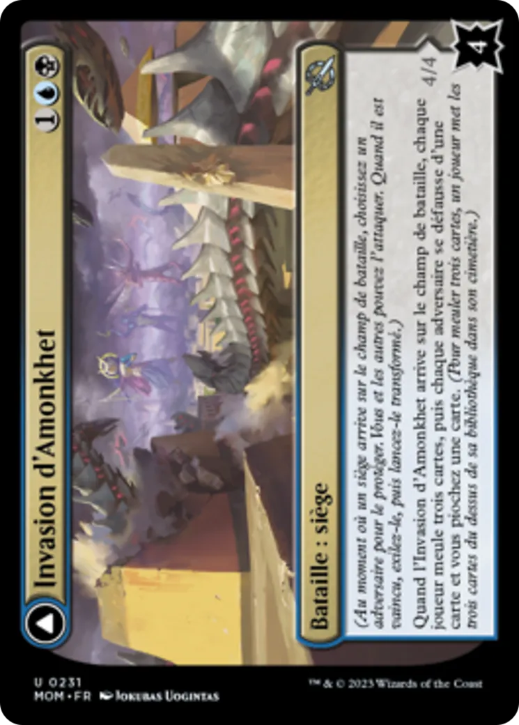 Invasion d'Amonkhet // Converti de lazotèpe — March of the Machine — Magic: The Gathering