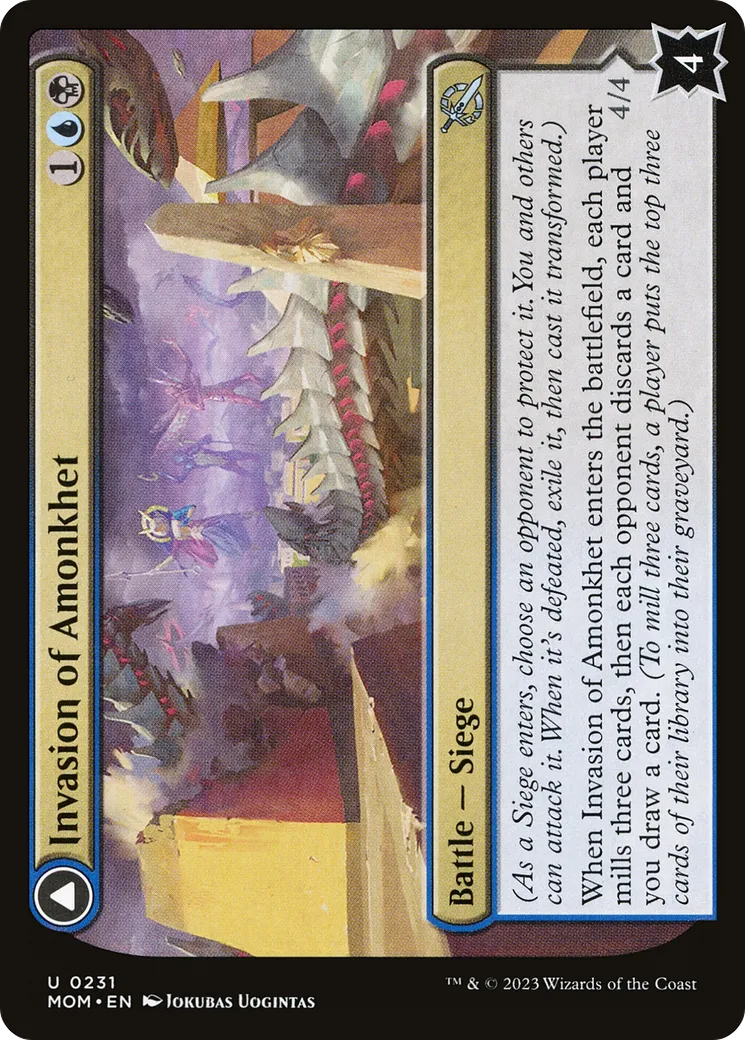 Invasion d'Amonkhet // Converti de lazotèpe — March of the Machine — Magic: The Gathering