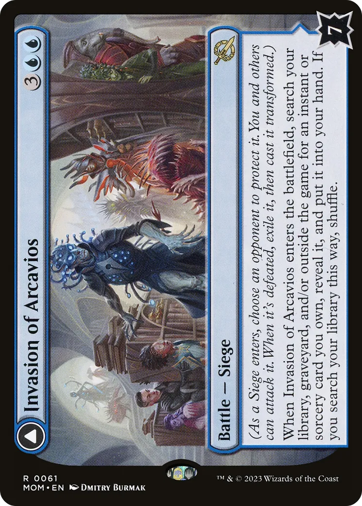 Invasion of Arcavios // Invocation of the Founders — March of the Machine — Magic: The Gathering