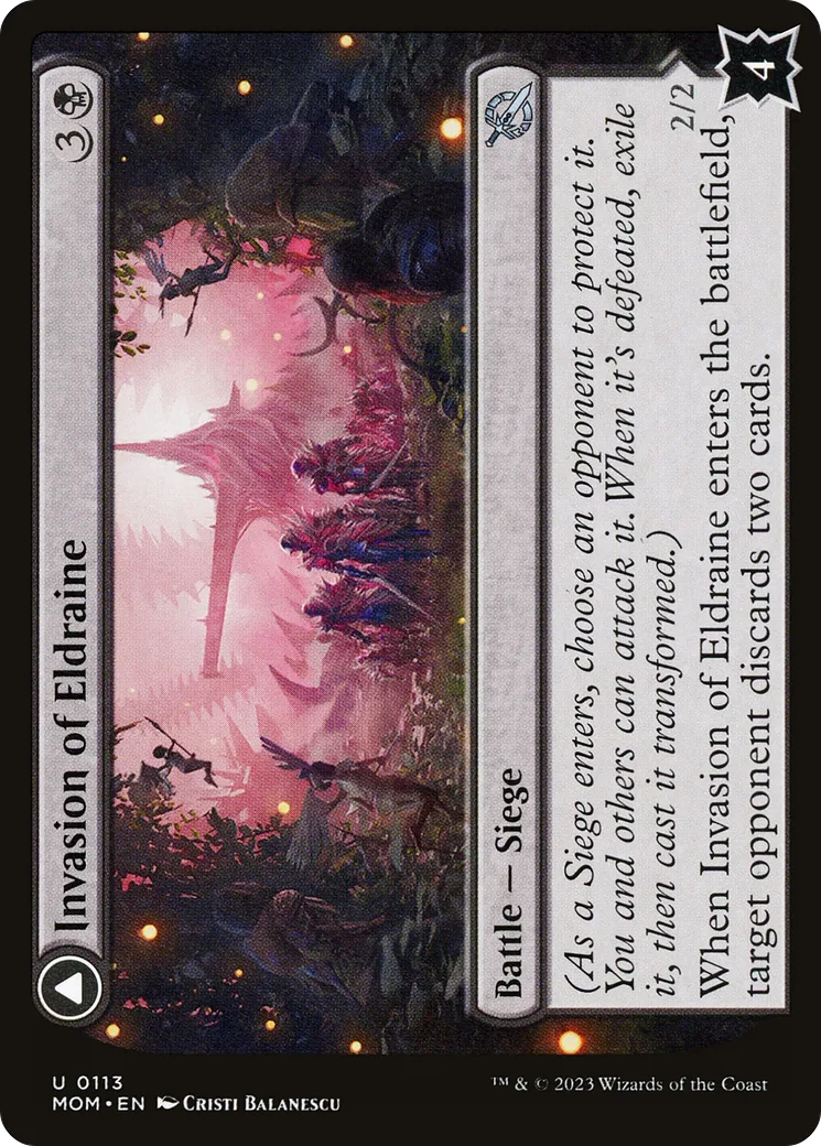 Invasion of Eldraine // Prickle Faeries — March of the Machine — Magic: The Gathering