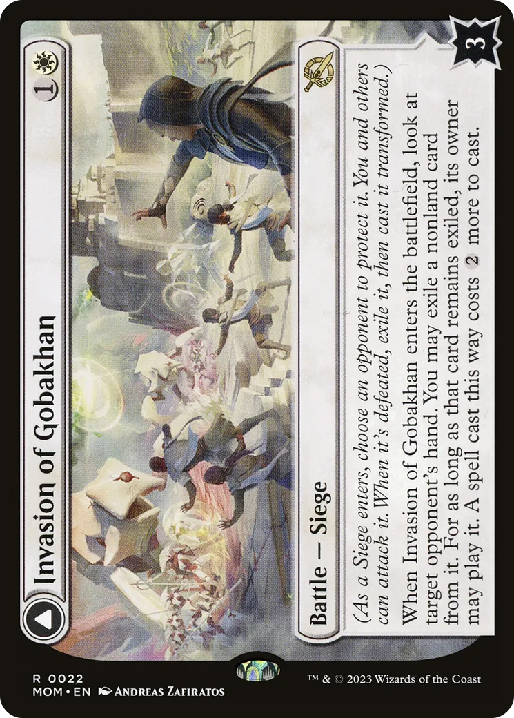 Invasion of Gobakhan // Lightshield Array — March of the Machine — Magic: The Gathering