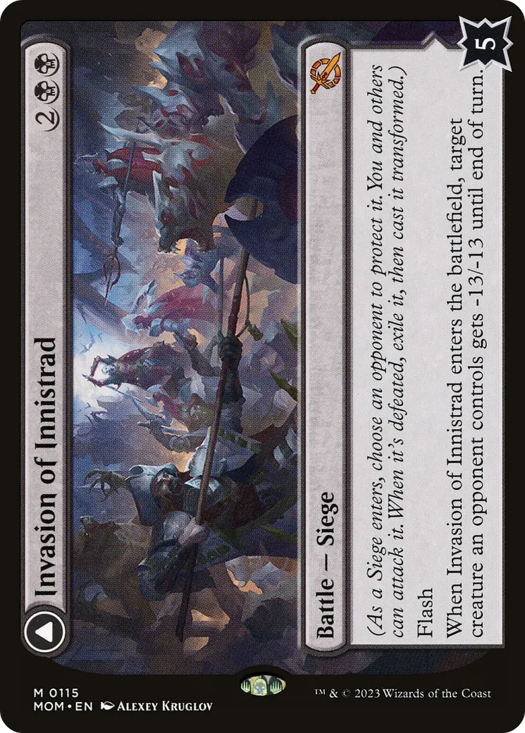 Invasion of Innistrad // Deluge of the Dead — March of the Machine — Magic: The Gathering