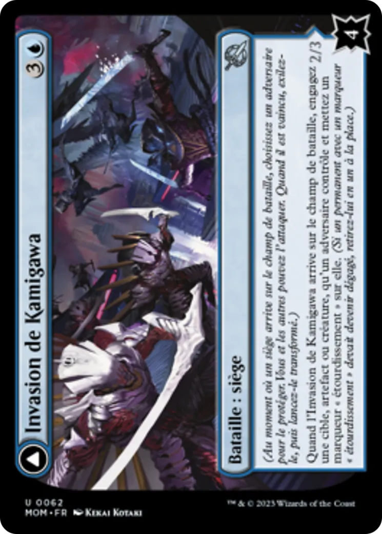 Invasion de Kamigawa // Saboteurs des toits — March of the Machine — Magic: The Gathering