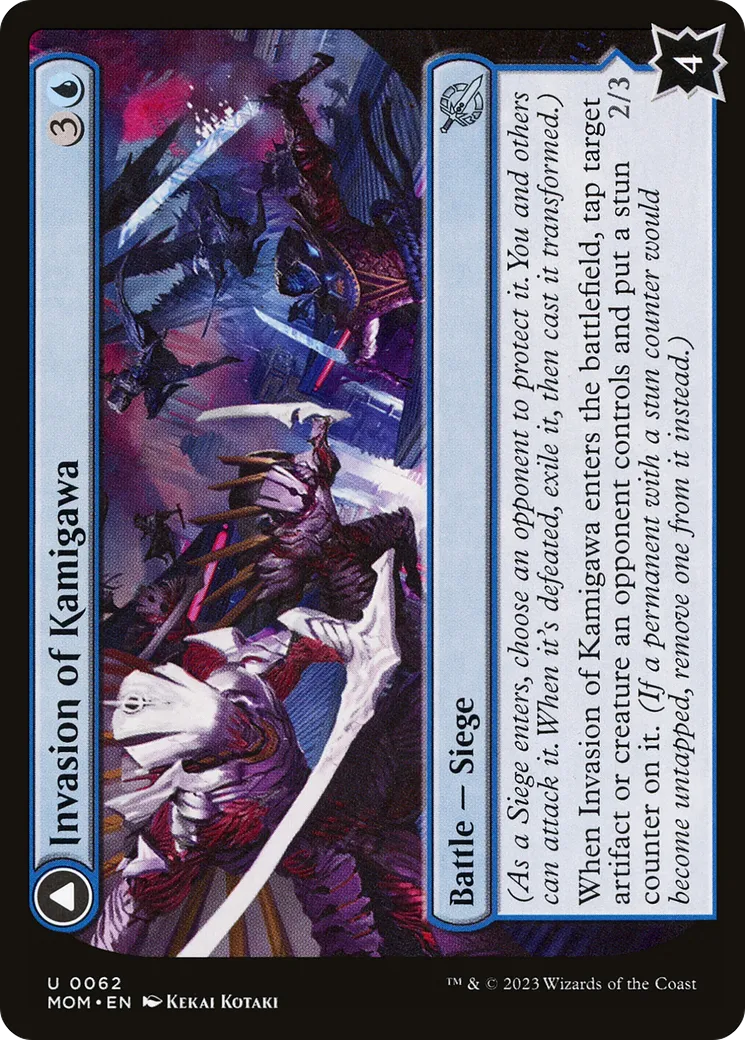 Invasion de Kamigawa // Saboteurs des toits — March of the Machine — Magic: The Gathering