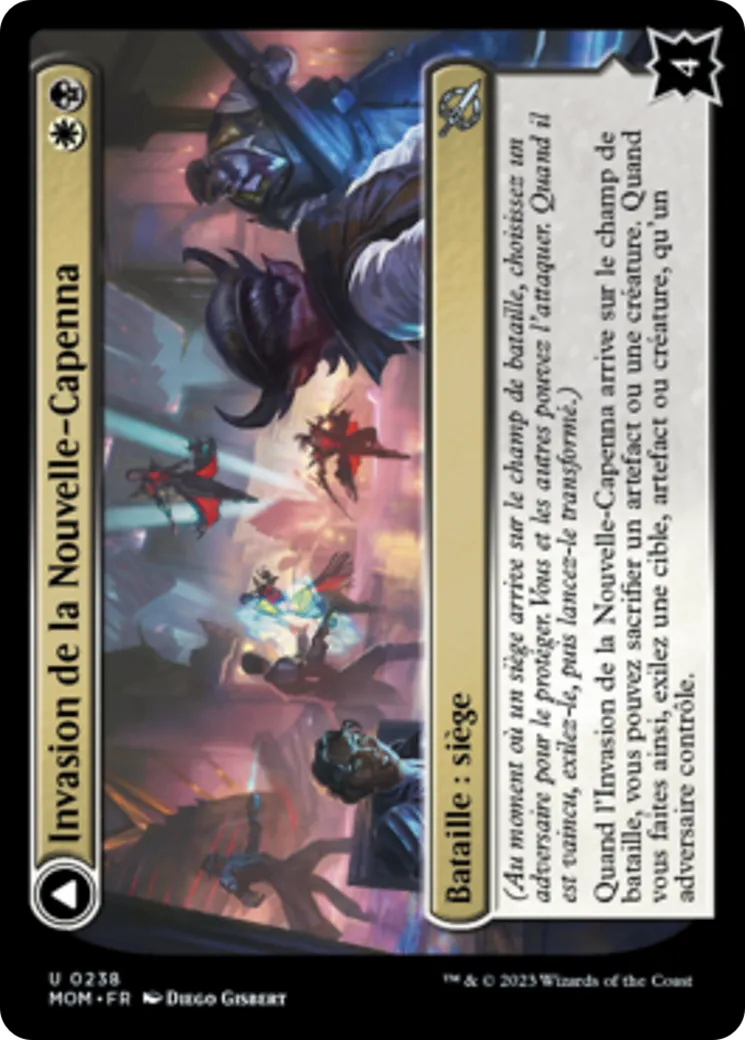 Invasion de la Nouvelle-Capenna // Canon incinérateur sacré — March of the Machine — Magic: The Gathering