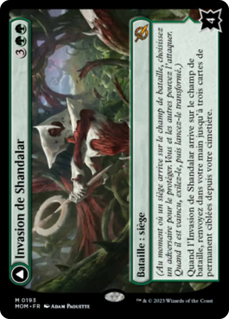 Invasion de Shandalar // Déferlement de la ligne ley — March of the Machine — Magic: The Gathering