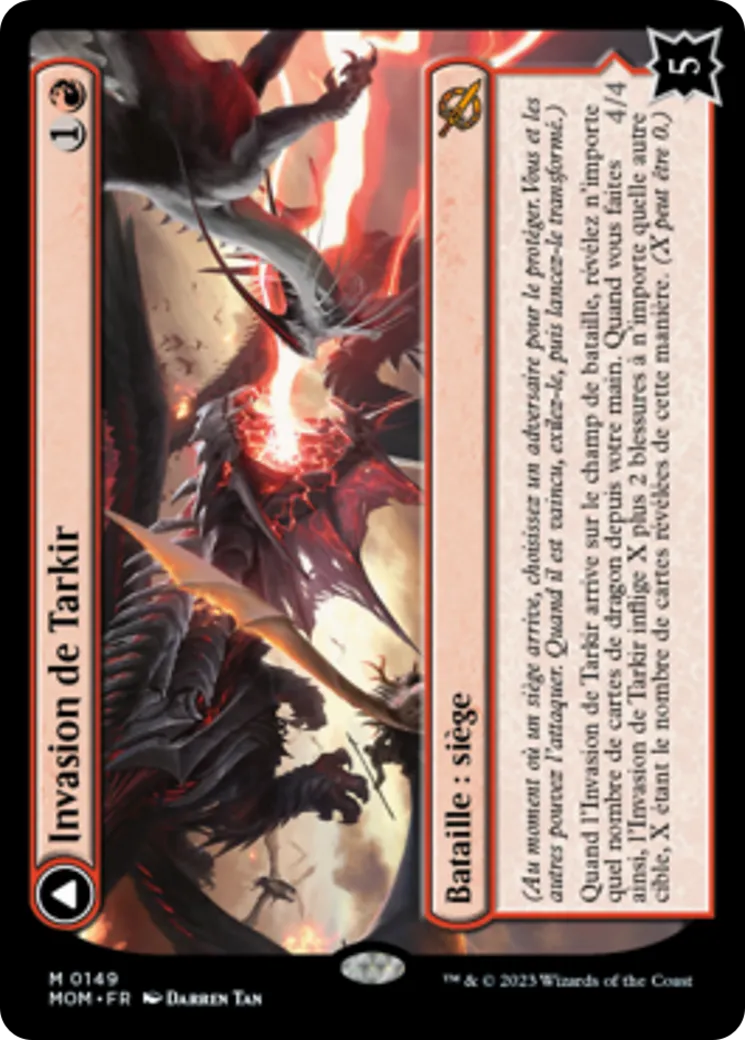 Invasion de Tarkir // Foudregueule provocateur — March of the Machine — Magic: The Gathering