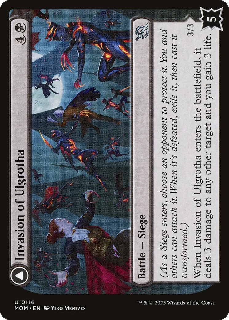 Invasion of Ulgrotha // Grandmother Ravi Sengir — March of the Machine — Magic: The Gathering
