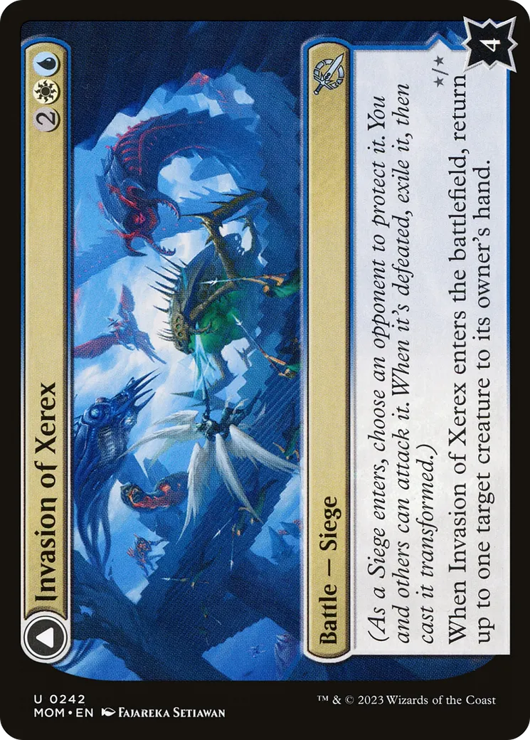 Invasion of Xerex // Vertex Paladin — March of the Machine — Magic: The Gathering