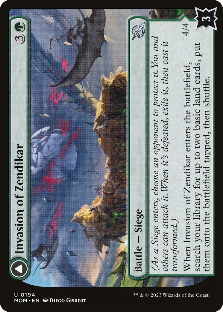 Invasion of Zendikar // Awakened Skyclave — March of the Machine — Magic: The Gathering