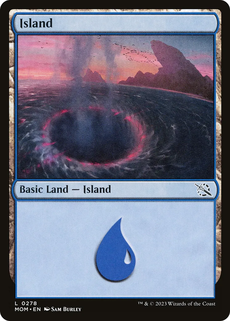 Island — March of the Machine — Magic: The Gathering