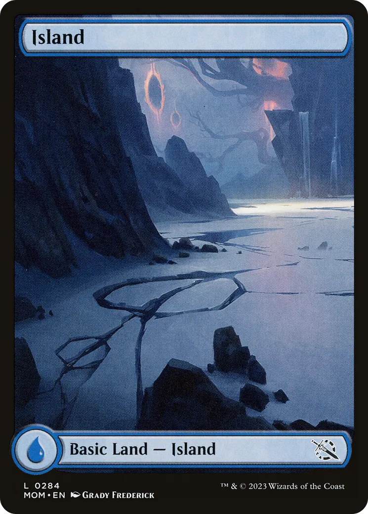 Island from March of the Machine - Magic: The Gathering