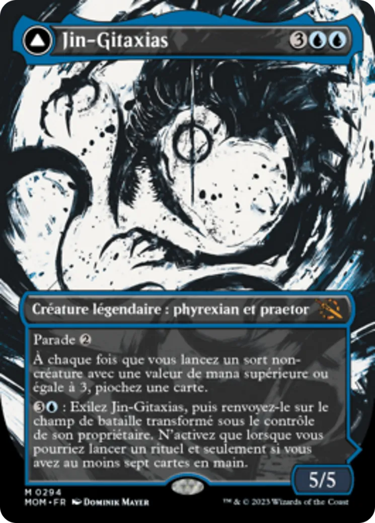 Jin-Gitaxias // La Grande Synthèse — March of the Machine — Magic: The Gathering