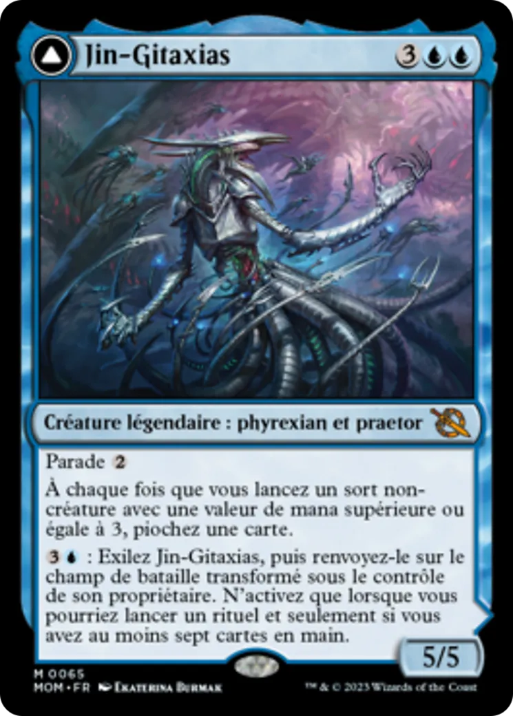 Jin-Gitaxias // La Grande Synthèse — March of the Machine — Magic: The Gathering