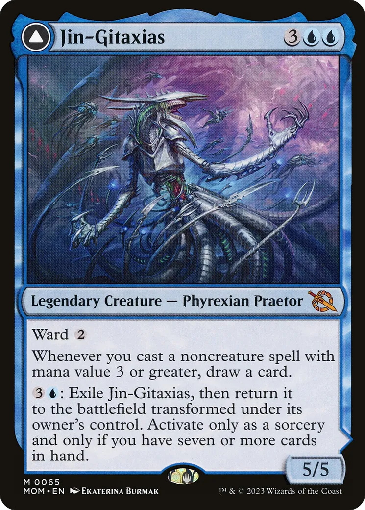 Jin-Gitaxias // La Grande Synthèse — March of the Machine — Magic: The Gathering