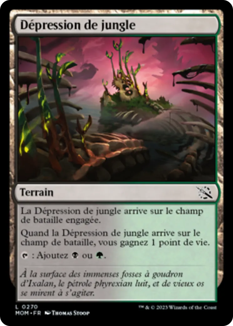 Dépression de jungle — March of the Machine — Magic: The Gathering