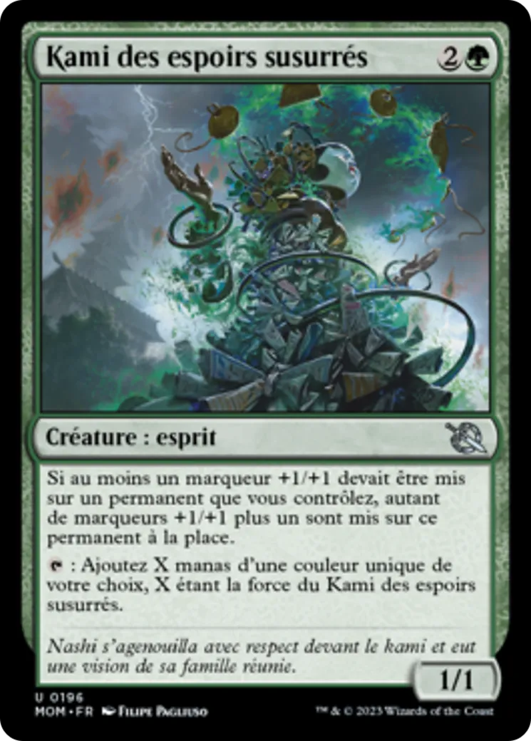 Kami des espoirs susurrés — March of the Machine — Magic: The Gathering