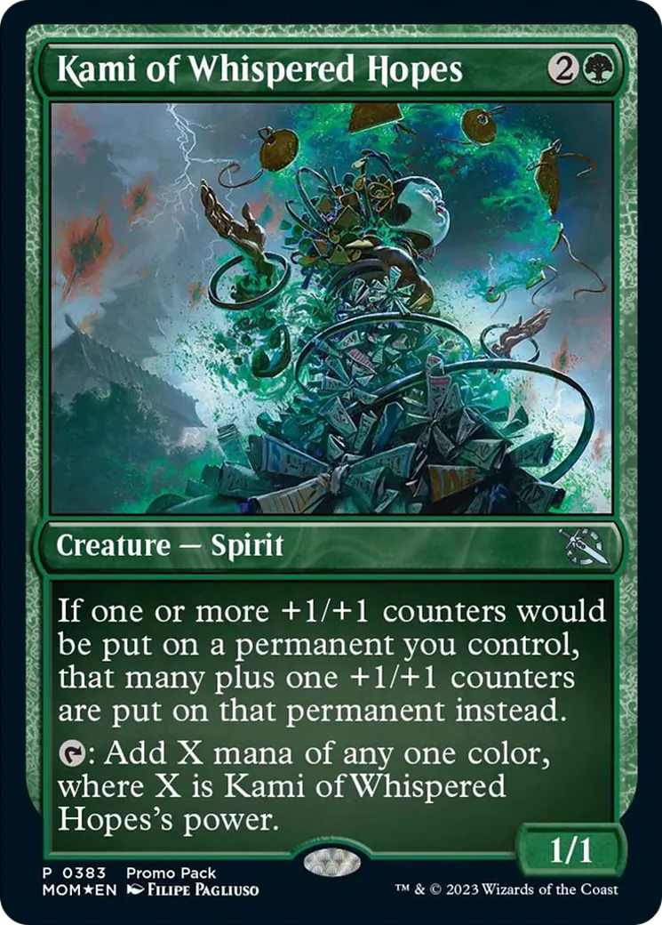 Kami of Whispered Hopes — March of the Machine — Magic: The Gathering