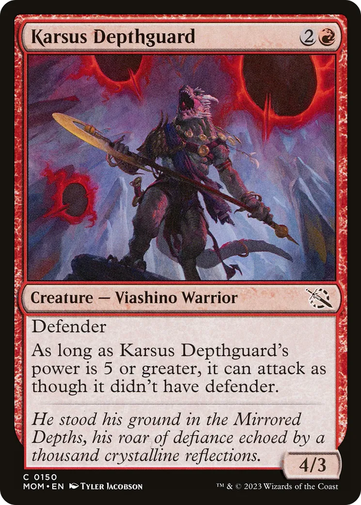 Karsus Depthguard — March of the Machine — Magic: The Gathering