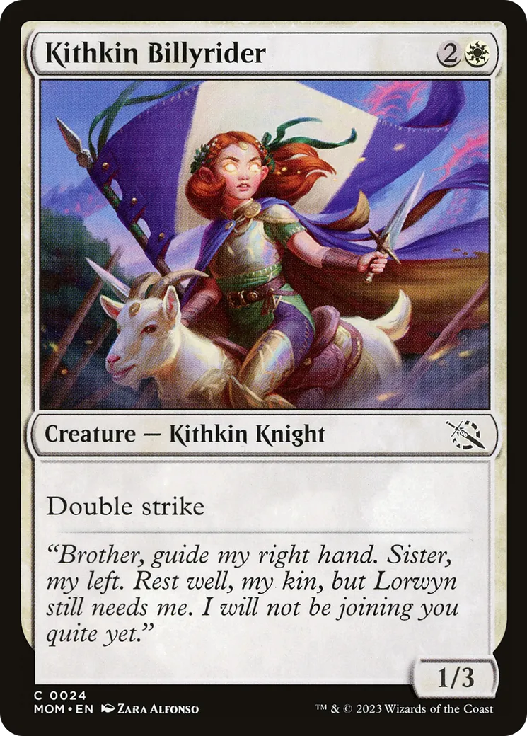 Kithkin Billyrider — March of the Machine — Magic: The Gathering