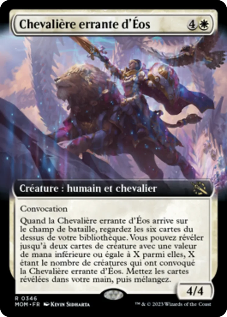 Chevalière errante d'Éos — March of the Machine — Magic: The Gathering