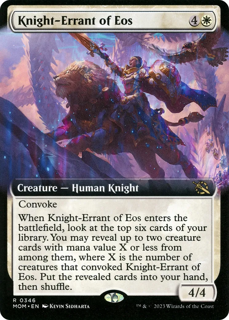 Knight-Errant of Eos — March of the Machine — Magic: The Gathering