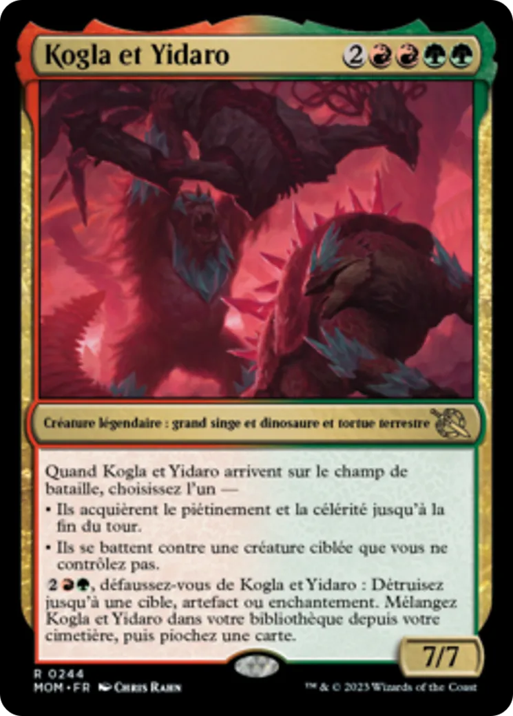 Kogla et Yidaro — March of the Machine — Magic: The Gathering