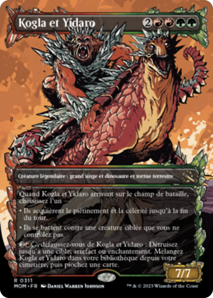 Kogla et Yidaro — March of the Machine — Magic: The Gathering