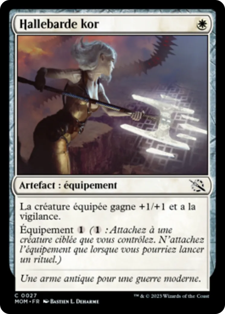 Hallebarde kor — March of the Machine — Magic: The Gathering