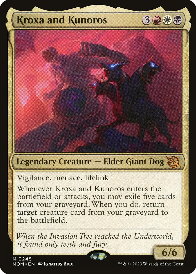 Kroxa and Kunoros — March of the Machine — Magic: The Gathering