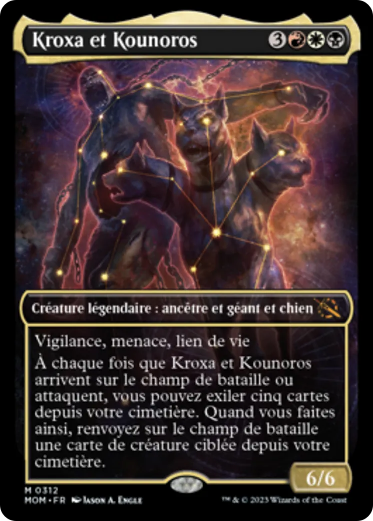 Kroxa et Kounoros — March of the Machine — Magic: The Gathering
