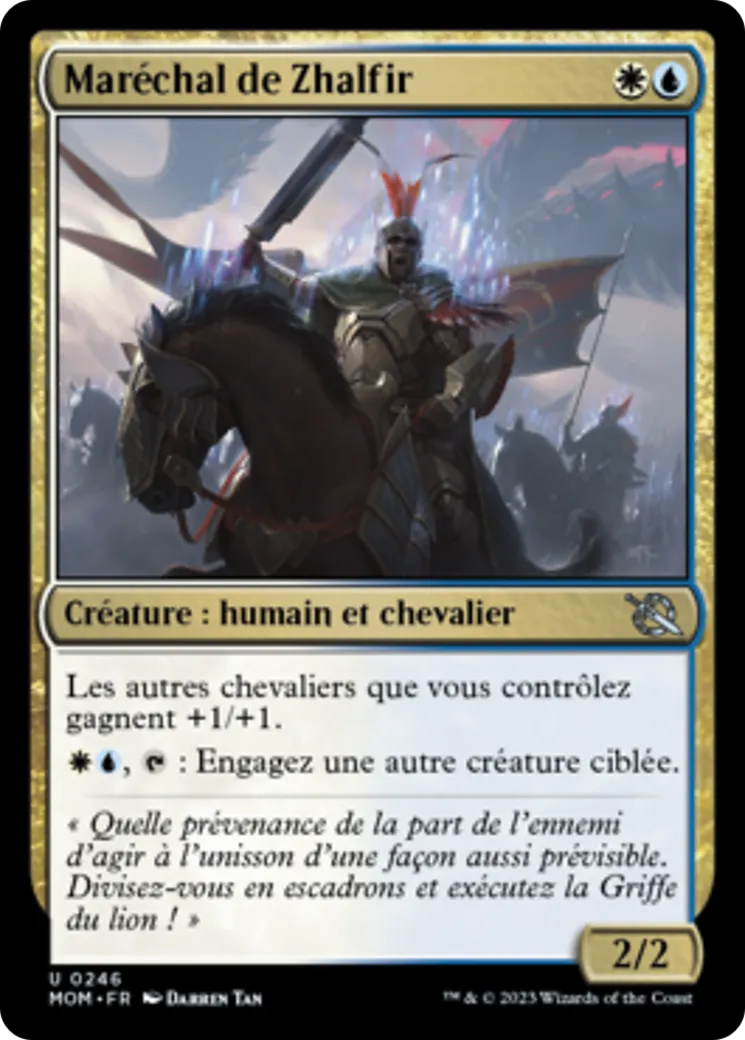 Maréchal de Zhalfir — March of the Machine — Magic: The Gathering
