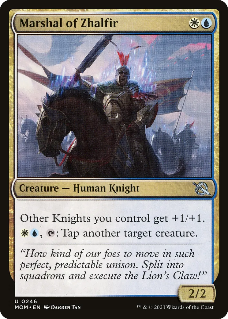 Marshal of Zhalfir — March of the Machine — Magic: The Gathering