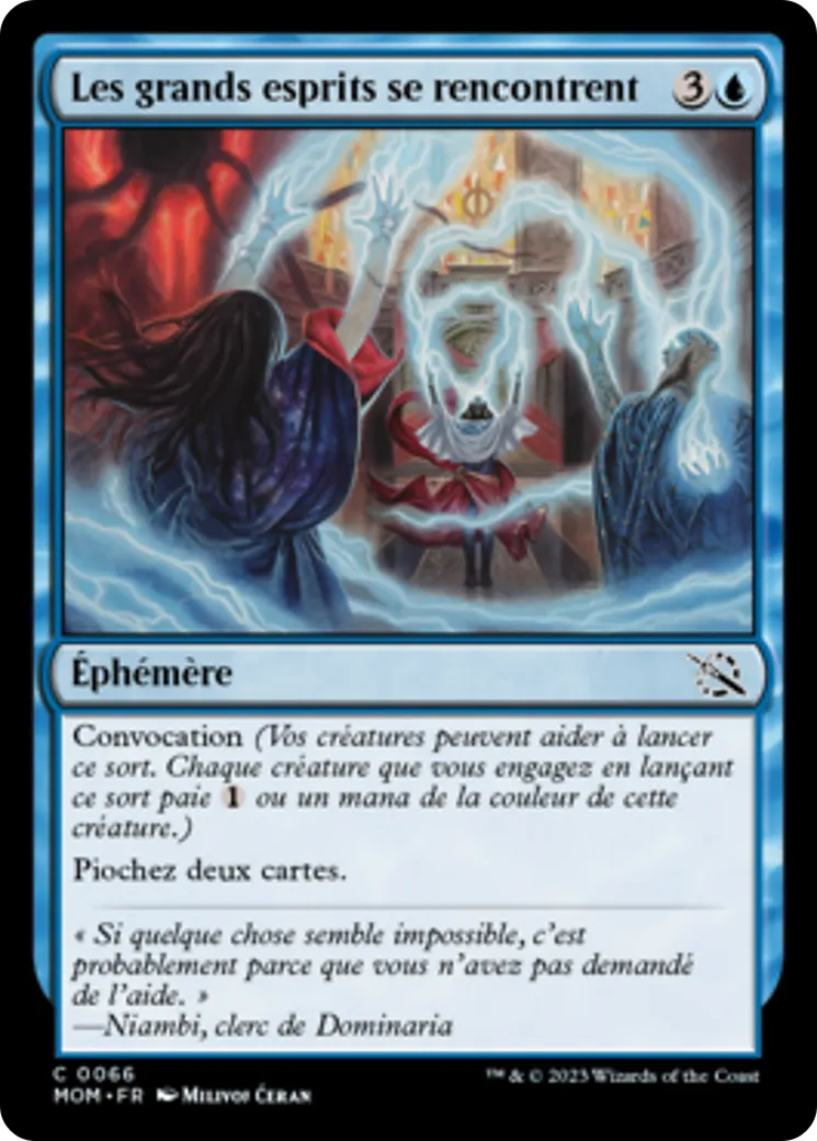 Les grands esprits se rencontrent — March of the Machine — Magic: The Gathering