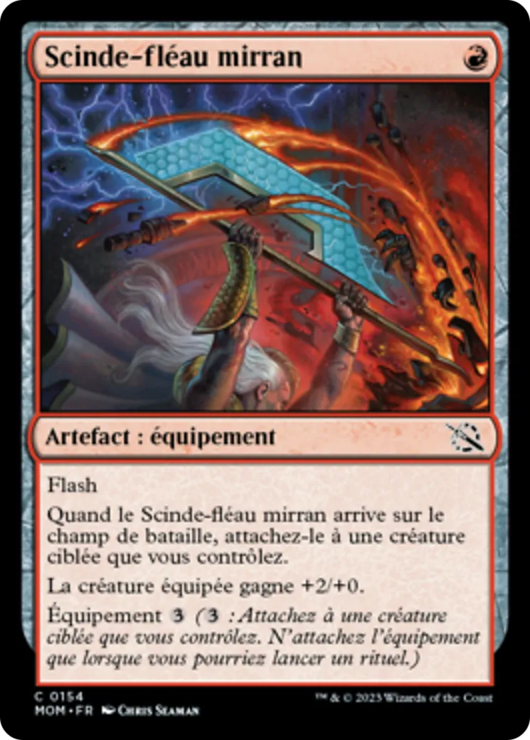 Scinde-fléau mirran — March of the Machine — Magic: The Gathering