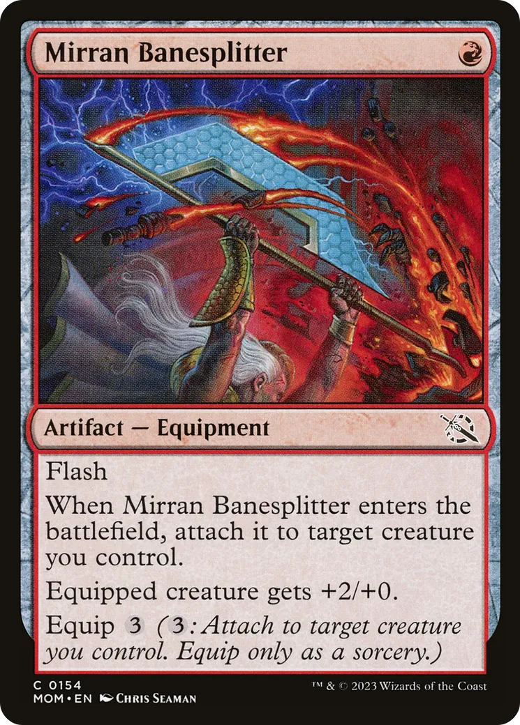 Scinde-fléau mirran — March of the Machine — Magic: The Gathering