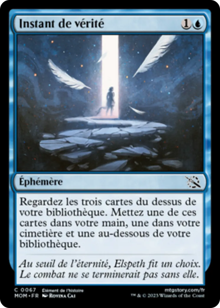 Instant de vérité — March of the Machine — Magic: The Gathering