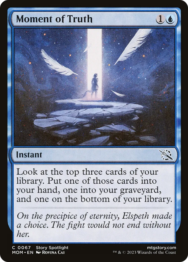 Instant de vérité — March of the Machine — Magic: The Gathering