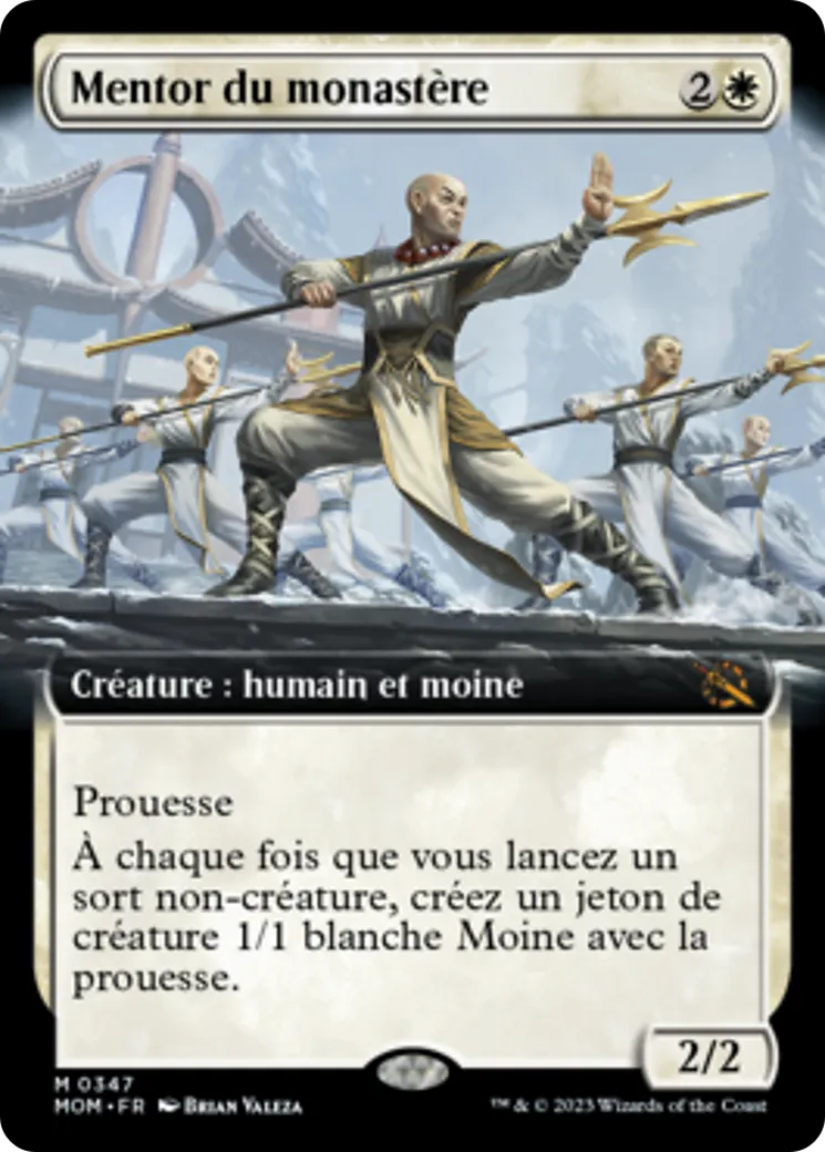 Mentor du monastère — March of the Machine — Magic: The Gathering