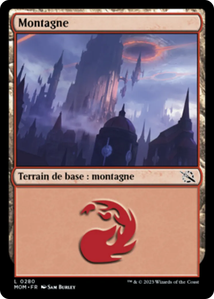 Montagne — March of the Machine — Magic: The Gathering