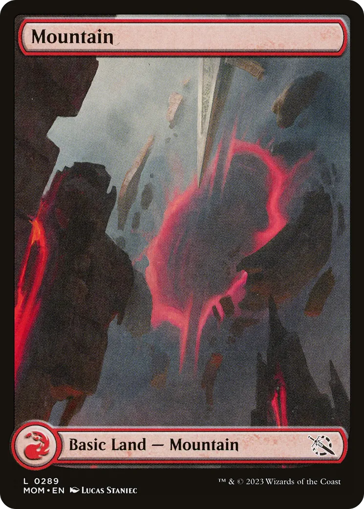 Mountain — March of the Machine — Magic: The Gathering