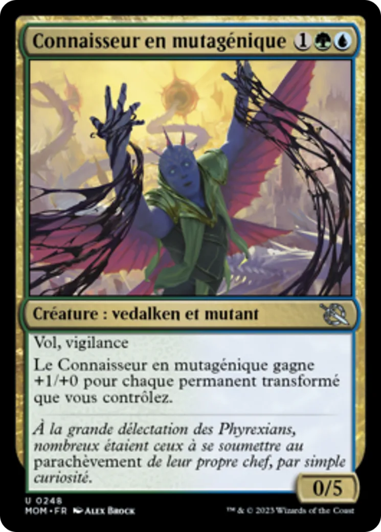Connaisseur en mutagénique — March of the Machine — Magic: The Gathering