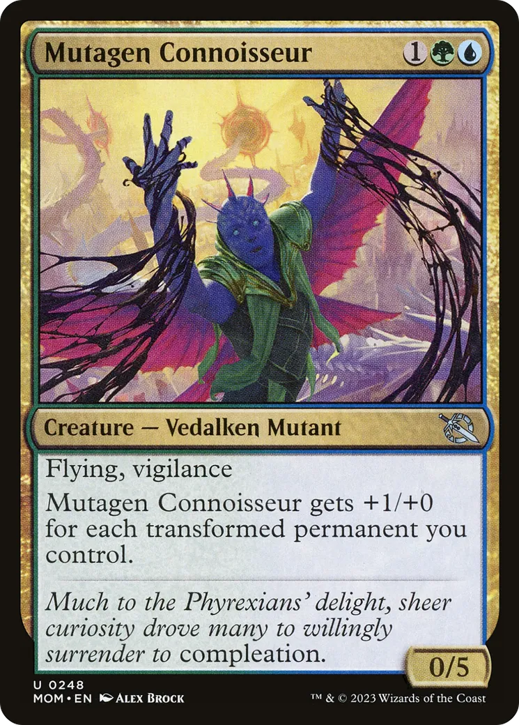 Connaisseur en mutagénique — March of the Machine — Magic: The Gathering