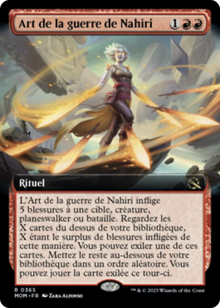Art de la guerre de Nahiri — March of the Machine — Magic: The Gathering